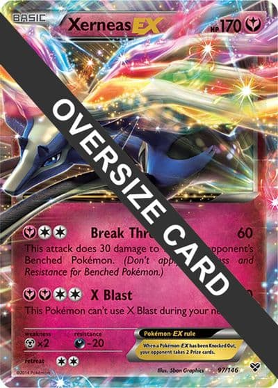 Xerneas EX Jumbo Cards Pokemon card