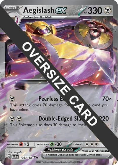 Aegislash ex Jumbo Cards Pokemon card