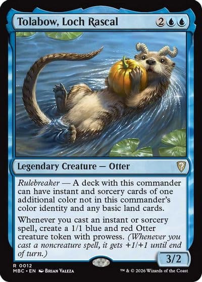 Tolabow Loch Rascal Mystery Booster: Commander Edition Magic card
