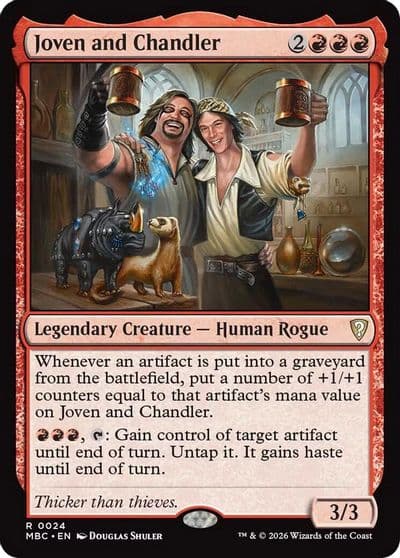 Joven and Chandler Mystery Booster: Commander Edition Magic card