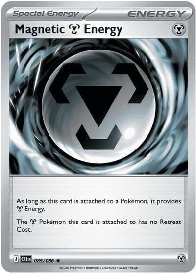 Magnetic Metal Energy 085 086 Non Holo Deck Exclusives Pokemon card