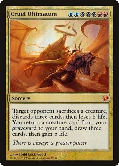 Cruel Ultimatum From the Vault: Twenty Magic card