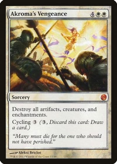 Akromas Vengeance From the Vault: Twenty Magic card