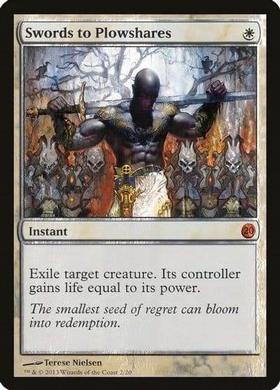 Swords to Plowshares From the Vault: Twenty Magic card