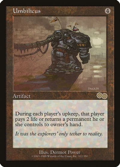 Umbilicus Urza's Saga Magic card