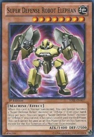 Super Defense Robot Elephan Judgment of the Light Yu-Gi-Oh! card