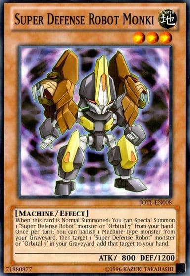 Super Defense Robot Monki Judgment of the Light Yu-Gi-Oh! card