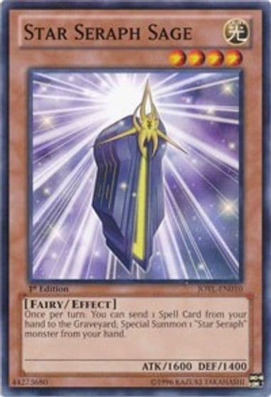 Star Seraph Sage Judgment of the Light Yu-Gi-Oh! card