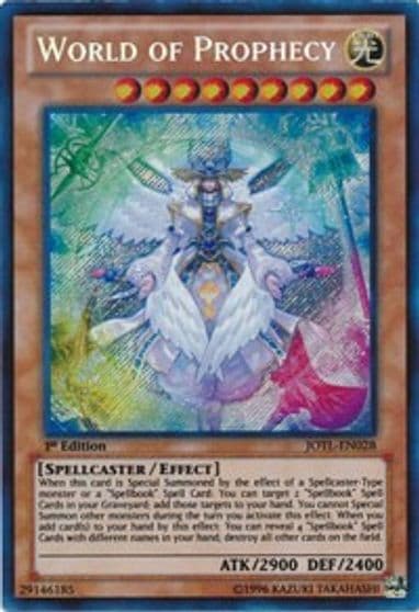 World of Prophecy Judgment of the Light Yu-Gi-Oh! card