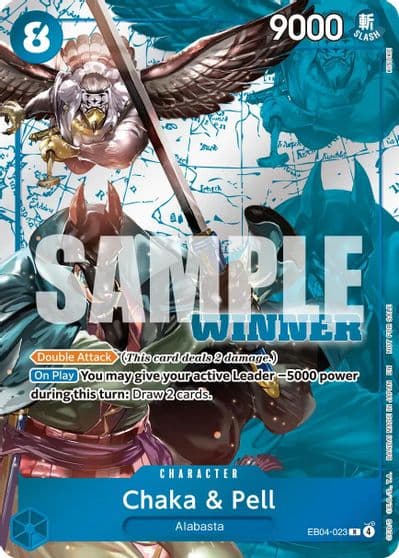 Chaka and Pell Winner Pack 2026 Vol 3 One Piece Promotion Cards One Piece card