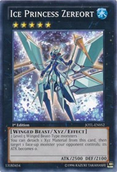 Ice Princess Zereort Judgment of the Light Yu-Gi-Oh! card