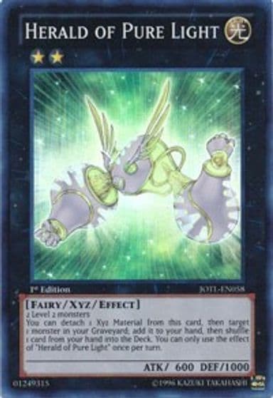 Herald of Pure Light Judgment of the Light Yu-Gi-Oh! card