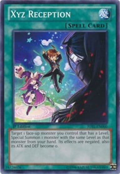 Xyz Reception Judgment of the Light Yu-Gi-Oh! card