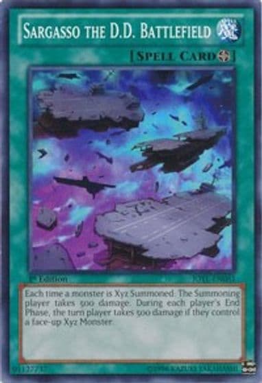 Sargasso the DD Battlefield Judgment of the Light Yu-Gi-Oh! card