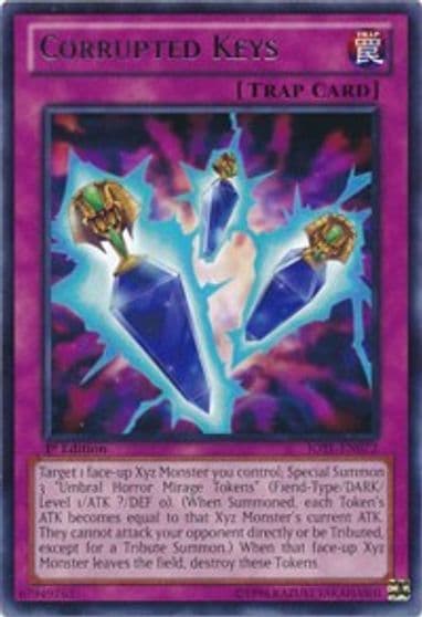 Corrupted Keys Judgment of the Light Yu-Gi-Oh! card