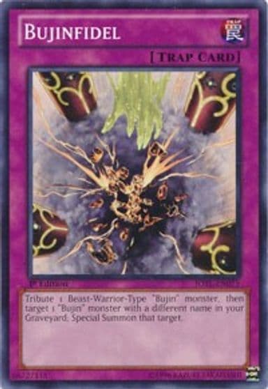 Bujinfidel Judgment of the Light Yu-Gi-Oh! card