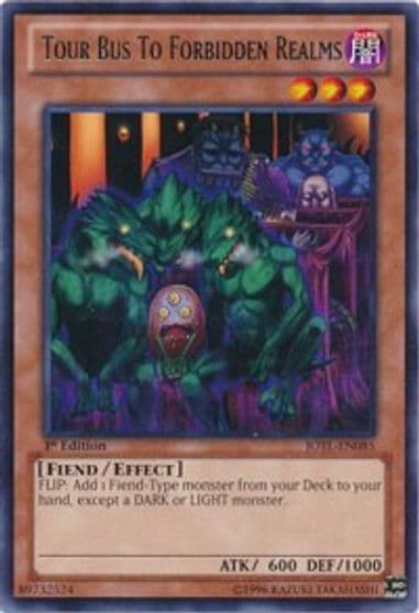 Tour Bus To Forbidden Realms Judgment of the Light Yu-Gi-Oh! card