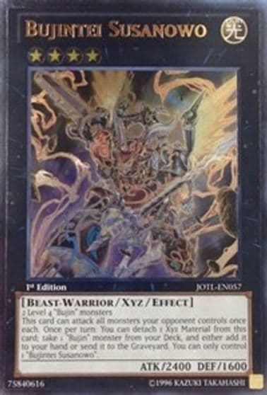 Bujintei Susanowo UTR Judgment of the Light Yu-Gi-Oh! card