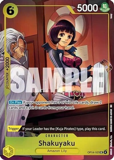 Shakuyaku One Piece Card Game Illustration Box Vol 7 One Piece Promotion Cards One Piece card