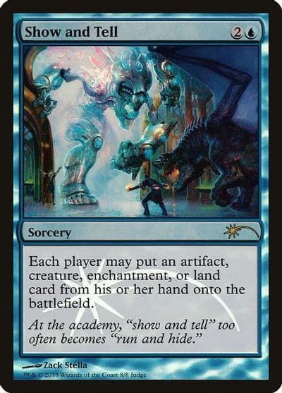 Show and Tell Judge Promos Magic card