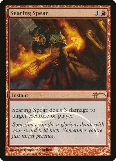 Searing Spear FNM Promos Magic card
