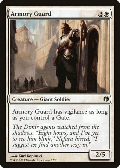Armory Guard Duel Decks: Heroes vs. Monsters Magic card