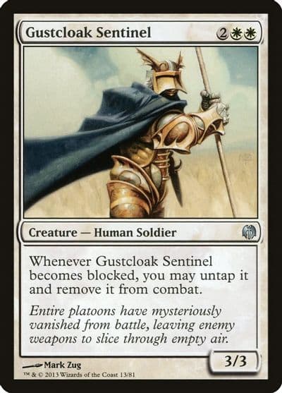 Gustcloak Sentinel Duel Decks: Heroes vs. Monsters Magic card