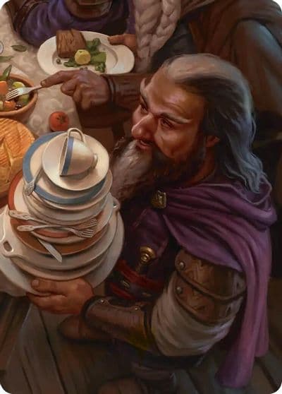 Ori Plate Stacker Art Card 6 12 Commander: The Hobbit Magic card