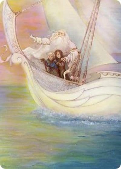 Dawn of a New Age Art Card Commander: The Hobbit Magic card