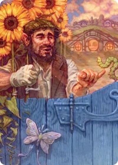 The Gaffer Art Card Commander: The Hobbit Magic card