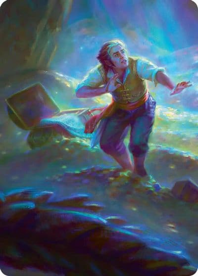 Bilbos Burglaring Art Card 10 12 Commander: The Hobbit Magic card