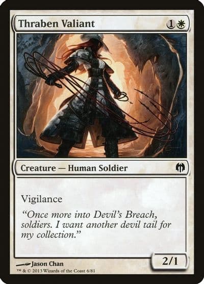 Thraben Valiant Duel Decks: Heroes vs. Monsters Magic card