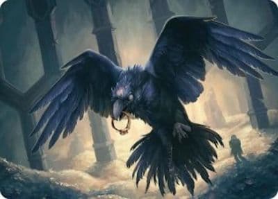 Most Decrepit Old Bird Art Card Commander: The Hobbit Magic card