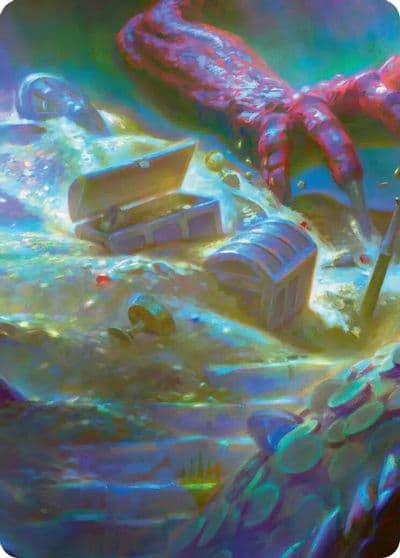 Dragons Desire Art Card 11 12 Commander: The Hobbit Magic card