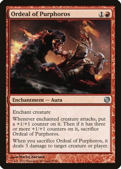 Ordeal of Purphoros Duel Decks: Heroes vs. Monsters Magic card