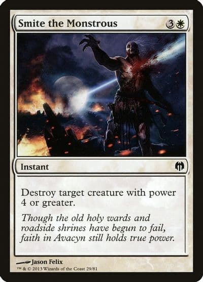 Smite the Monstrous Duel Decks: Heroes vs. Monsters Magic card