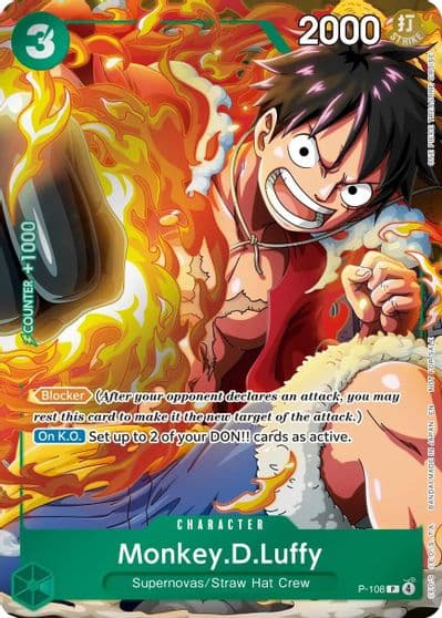 MonkeyDLuffy Event Pack Vol 9 One Piece Promotion Cards One Piece card