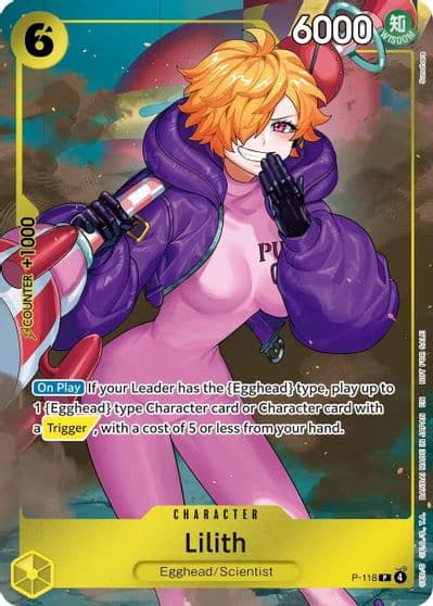 Lilith Event Pack Vol 9 One Piece Promotion Cards One Piece card