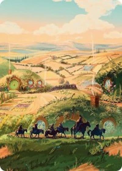 Plains Art Card Commander: The Hobbit Magic card