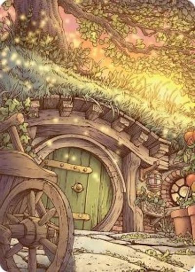 Plains Summer Art Card Commander: The Hobbit Magic card