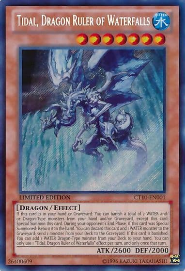 Tidal Dragon Ruler of Waterfalls 2013 Collectors Tins Yu-Gi-Oh! card
