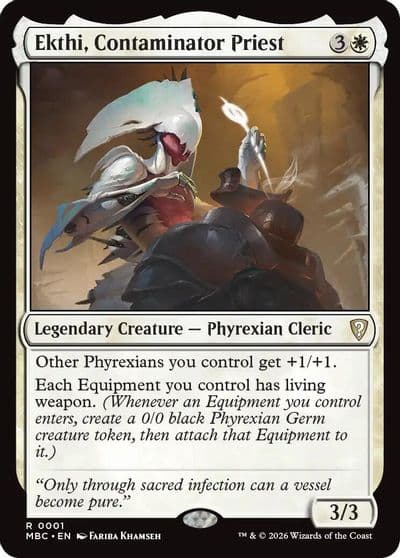 Ekthi Contaminator Priest Mystery Booster: Commander Edition Magic card
