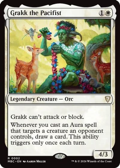 Grakk the Pacifist Mystery Booster: Commander Edition Magic card