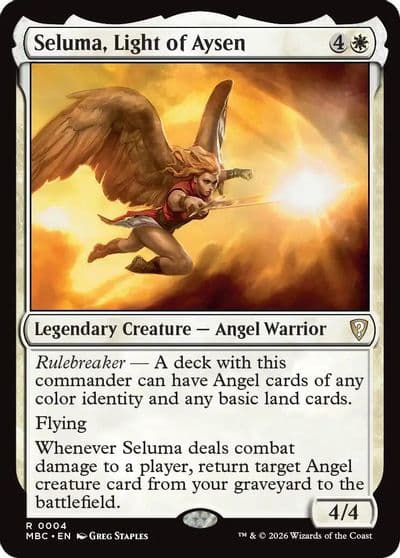 Seluma Light of Aysen Mystery Booster: Commander Edition Magic card