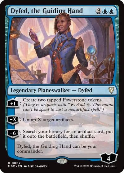 Dyfed the Guiding Hand Mystery Booster: Commander Edition Magic card
