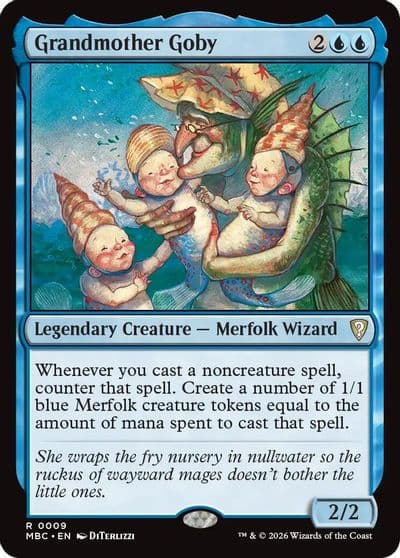 Grandmother Goby Mystery Booster: Commander Edition Magic card