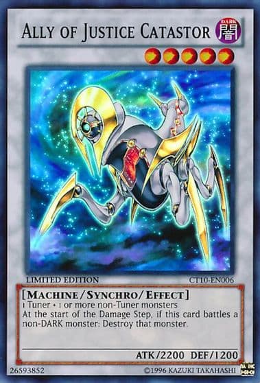 Ally of Justice Catastor 2013 Collectors Tins Yu-Gi-Oh! card
