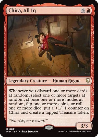 Chira All In Mystery Booster: Commander Edition Magic card