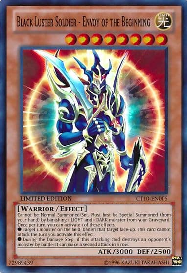 Black Luster Soldier Envoy of the Beginning 2013 Collectors Tins Yu-Gi-Oh! card