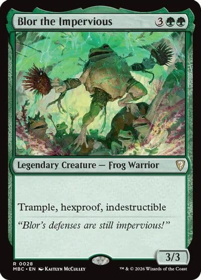 Blor the Impervious Mystery Booster: Commander Edition Magic card